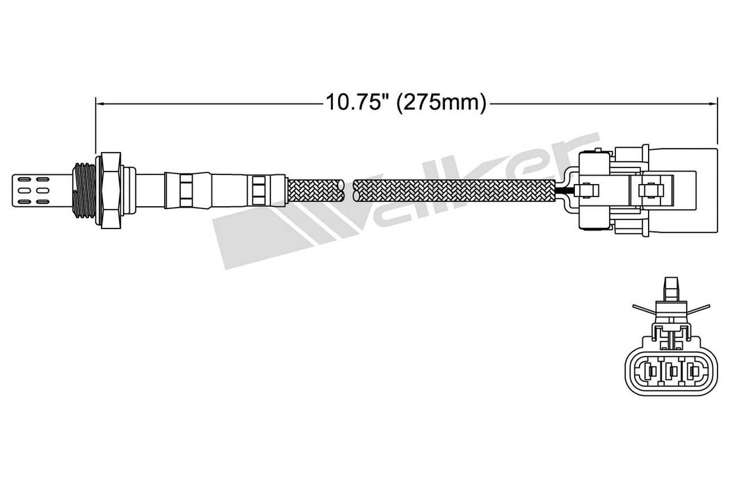 Upstream Oxygen Sensor for Nissan 300ZX 3.0L V6 GAS 27 VIN 1989 1988 1987 1986 1985 1984 P-677489