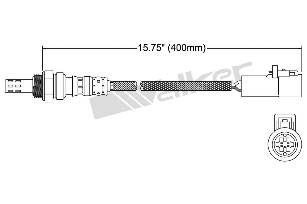 Downstream OR Upstream Oxygen Sensor for Mazda B2300 2.3L L4 GAS 2007 2006 2005 2004 2003 2002 2001 1997 1996 1995 1994 P-677702