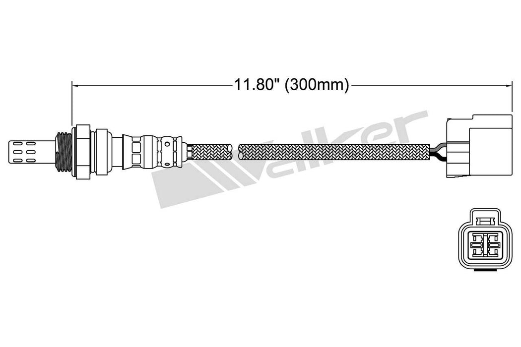 Upstream Oxygen Sensor for Mitsubishi Galant 2.4L L4 GAS 1998 1997 1996 1995 1994 P-678060