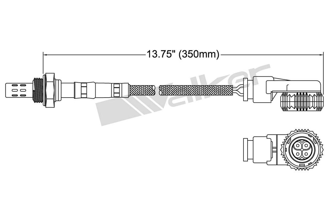 Upstream Oxygen Sensor for Mercedes-Benz S320 3.2L L6 GAS 1994 P-678102