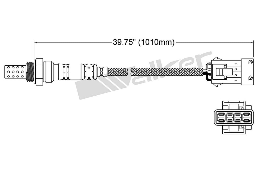 Upstream Oxygen Sensor for Rolls-Royce Silver Spur 6.8L V8 GAS 1995 1994 1993 P-678115