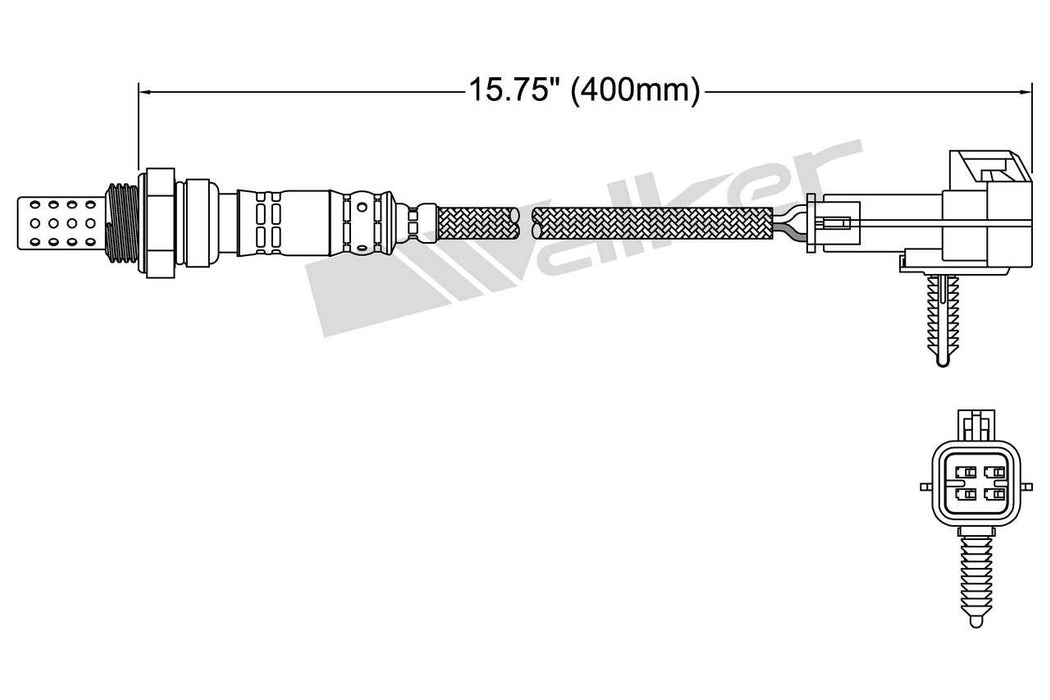 Upstream Left OR Upstream Right Oxygen Sensor for Buick Rainier 5.3L V8 GAS 41 VIN 2004 P-679526