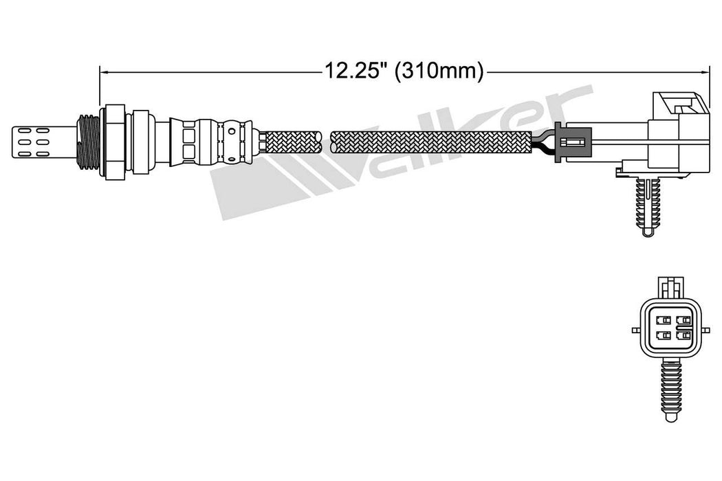 Upstream Oxygen Sensor for Pontiac Sunfire 2.2L L4 GAS 2005 2004 2003 2002 P-679586