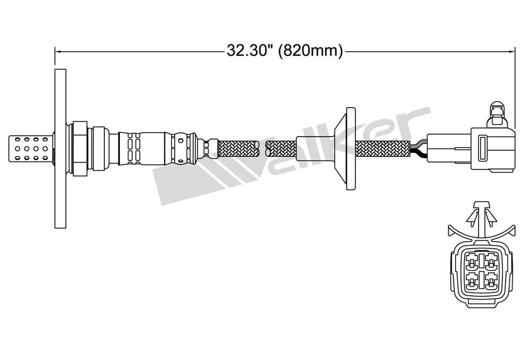 Upstream Oxygen Sensor for Toyota Supra 3.0L L6 GAS 21 VIN 1992 1991 1990 1989 P-679604