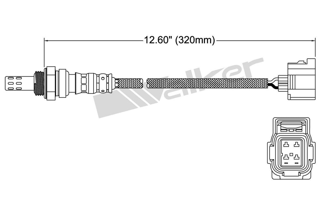 Downstream OR Upstream Oxygen Sensor for Dodge Ram 2500 Van 2003 2002 2001 P-679830