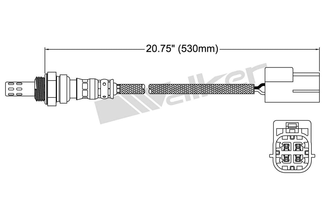 Upstream Left Oxygen Sensor for Infiniti Q45 4.5L V8 GAS 2006 2005 2004 2003 2002 P-680246