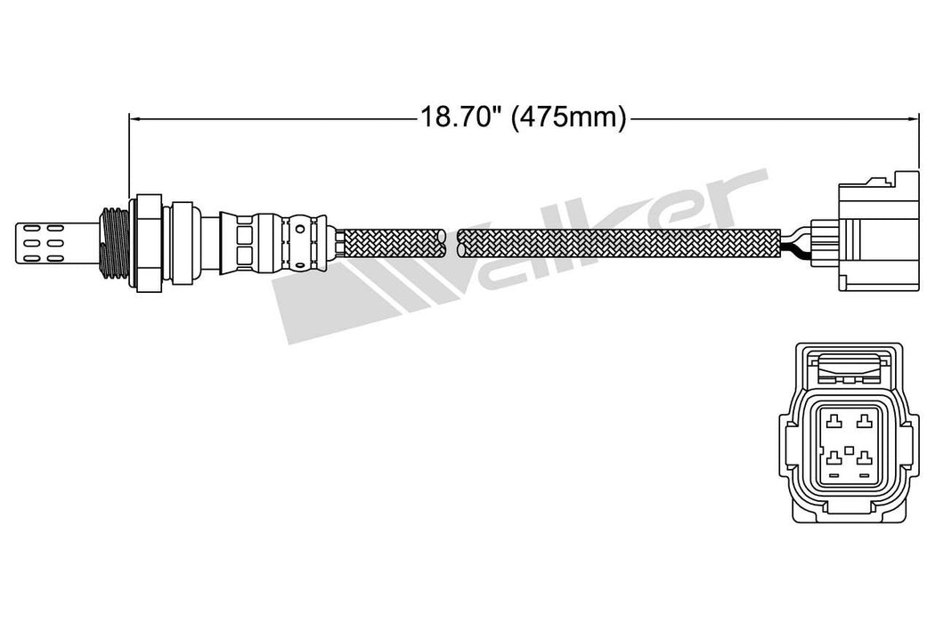 Downstream Oxygen Sensor for Dodge Grand Caravan 2010 2009 2008 2007 2006 2005 2004 P-680289