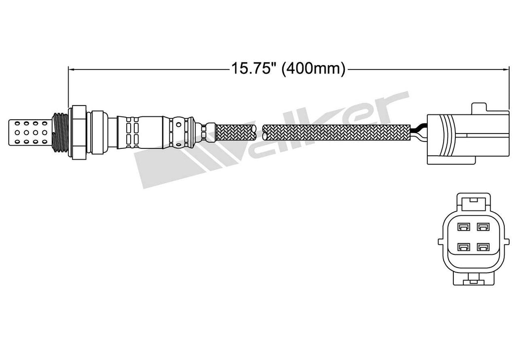 Upstream Left OR Upstream Right Oxygen Sensor for Jaguar XJ8 4.0L V8 GAS 1998 P-680491