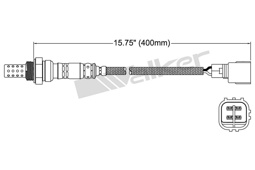 Downstream Left OR Downstream Right Oxygen Sensor for Subaru B9 Tribeca 3.0L H6 GAS 2007 2006 P-680497