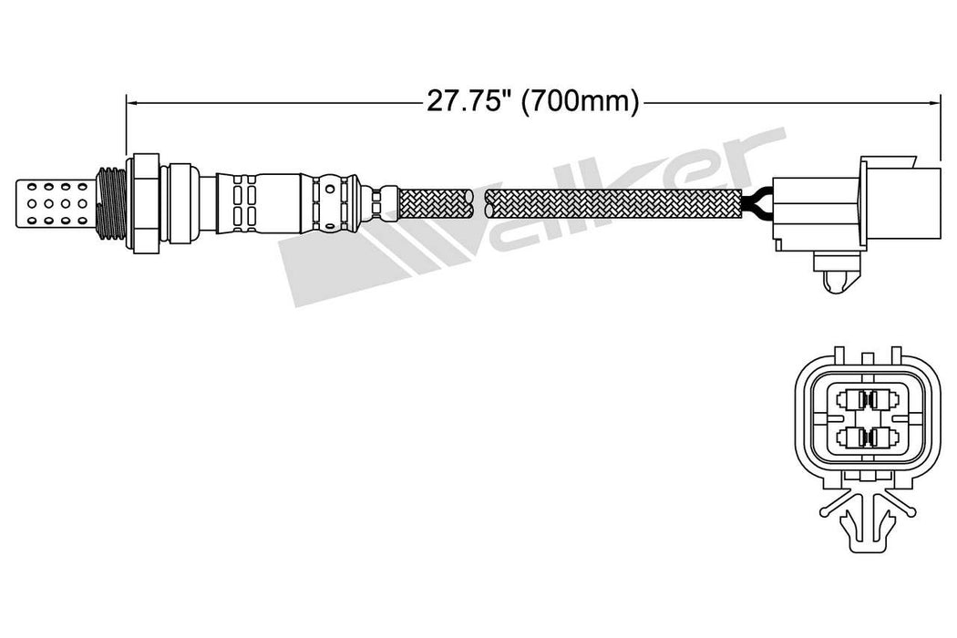 Upstream Rear Oxygen Sensor for Mitsubishi Endeavor 3.8L V6 GAS 2011 2010 2009 2008 2007 2006 2005 2004 P-680805