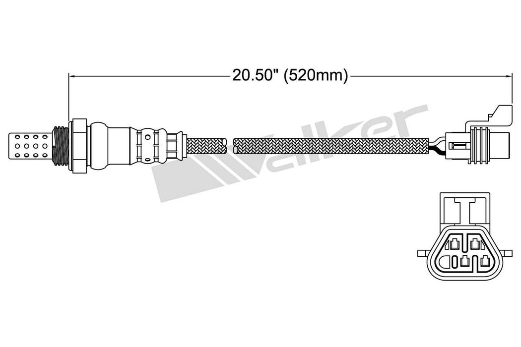 Downstream Front OR Downstream Rear OR Upstream Front OR Upstream Rear Oxygen Sensor for Chevrolet Traverse 3.6L V6 GAS 31 VIN 2011 2010 P-680842