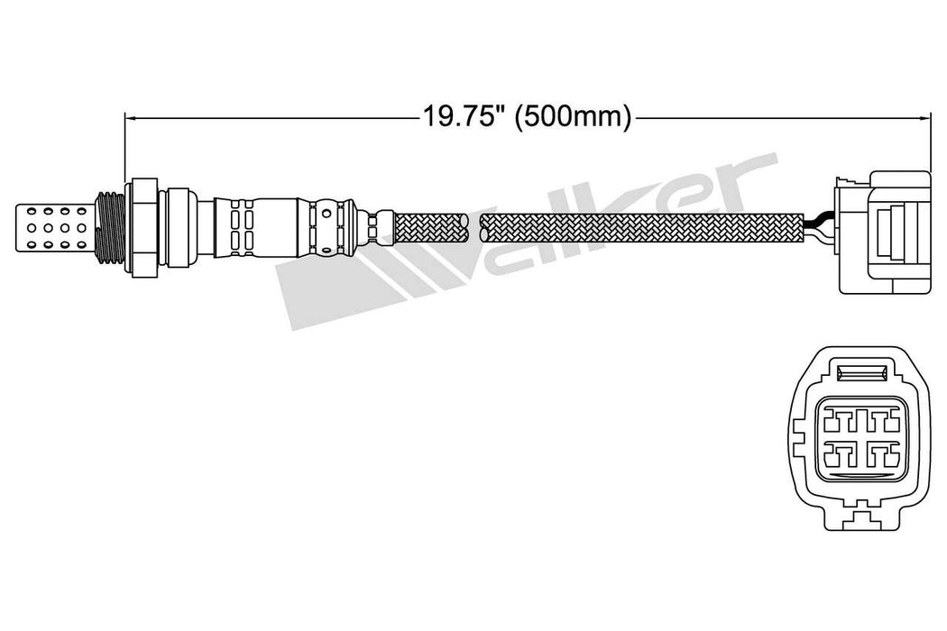 Downstream Left OR Downstream Right Oxygen Sensor for Jaguar XF GAS 2011 2010 2009 P-681254