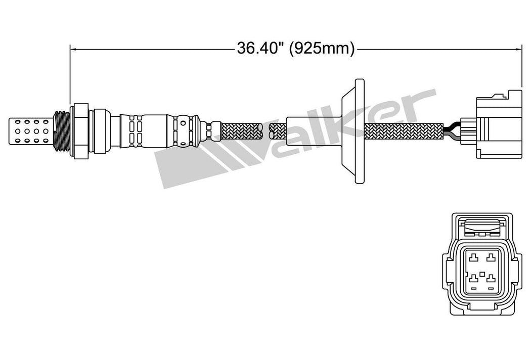 Downstream Oxygen Sensor for Mitsubishi Outlander Sport 2.0L L4 GAS 42 VIN 2011 P-681335