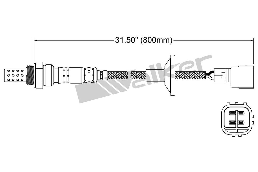 Downstream OR Downstream Front OR Downstream Rear OR Upstream Oxygen Sensor for Toyota Solara GAS 2003 2002 2001 2000 1999 P-681573