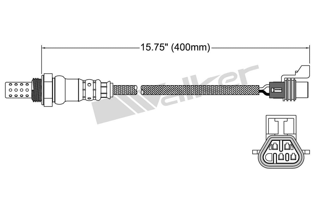 Upstream Left OR Upstream Right Oxygen Sensor for Chevrolet Camaro 3.6L V6 GAS 2015 2014 2013 2012 2011 2010 P-681624