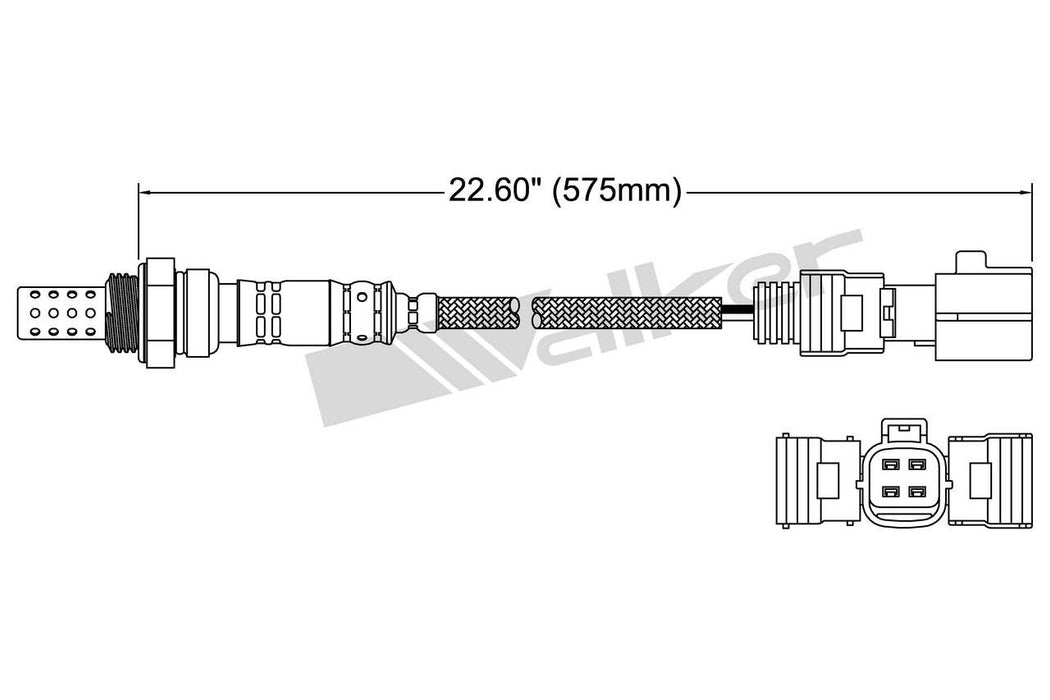 Downstream Oxygen Sensor for Toyota Prius Plug-In 1.8L L4 Base ELECTRIC/GAS 2015 P-681632