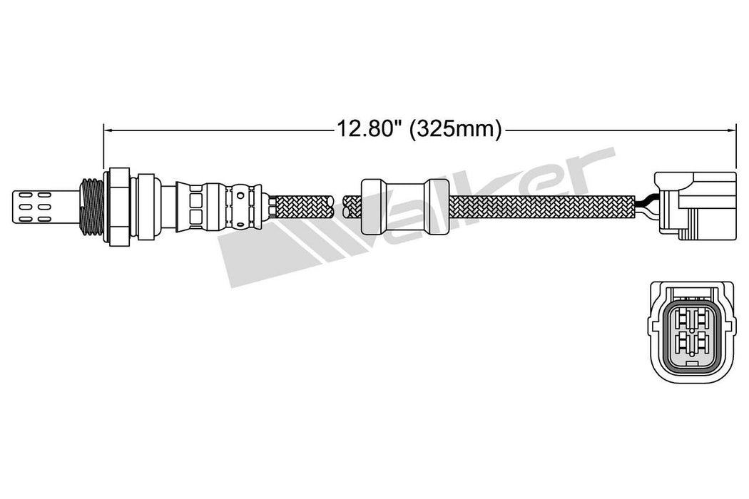 Downstream Oxygen Sensor for Honda HR-V 1.8L L4 GAS 2021 2020 2019 2018 2017 2016 P-681694