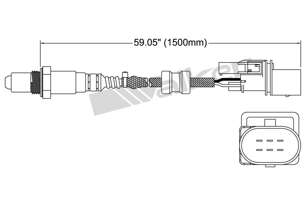 Upstream Left Oxygen Sensor for Bentley Continental 6.0L W12 GAS 2003 P-682021