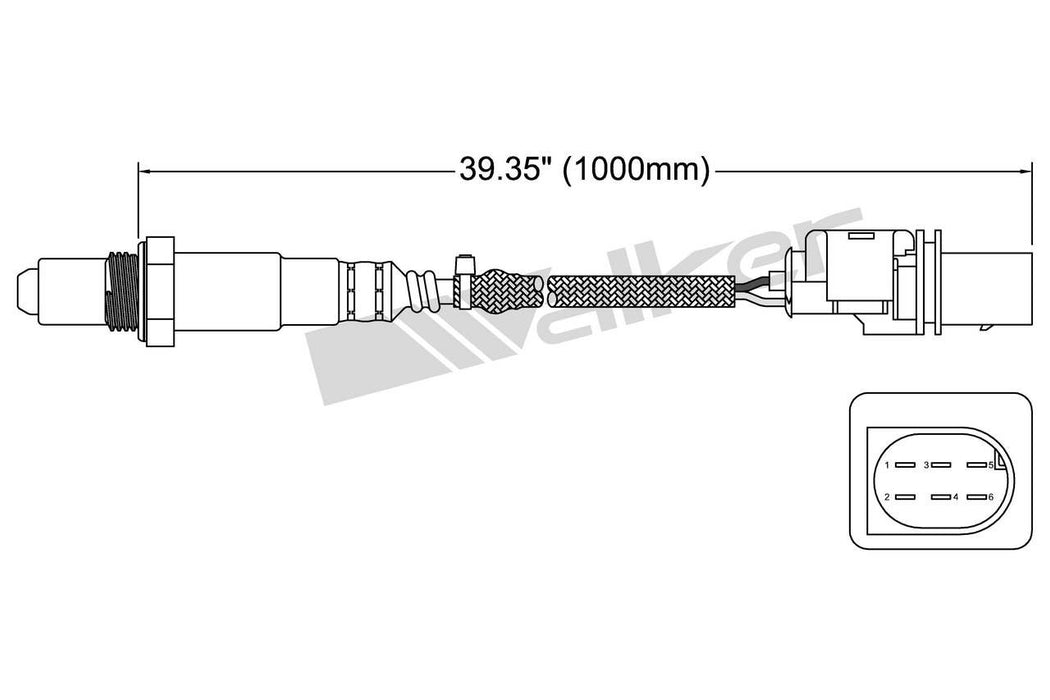 Upstream Oxygen Sensor for BMW 530i 3.0L L6 GAS 2005 2004 P-682043