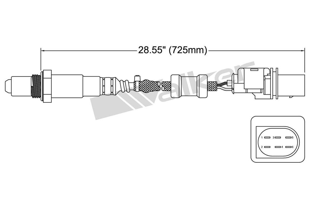 Upstream Oxygen Sensor for BMW 335d 3.0L L6 Base DIESEL 2011 2010 2009 P-682181