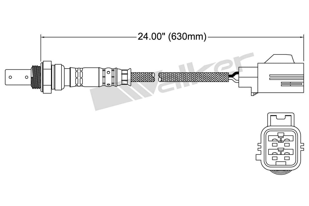 Upstream Oxygen Sensor for Volvo V70 2.4L L5 GAS 2002 2001 P-683080