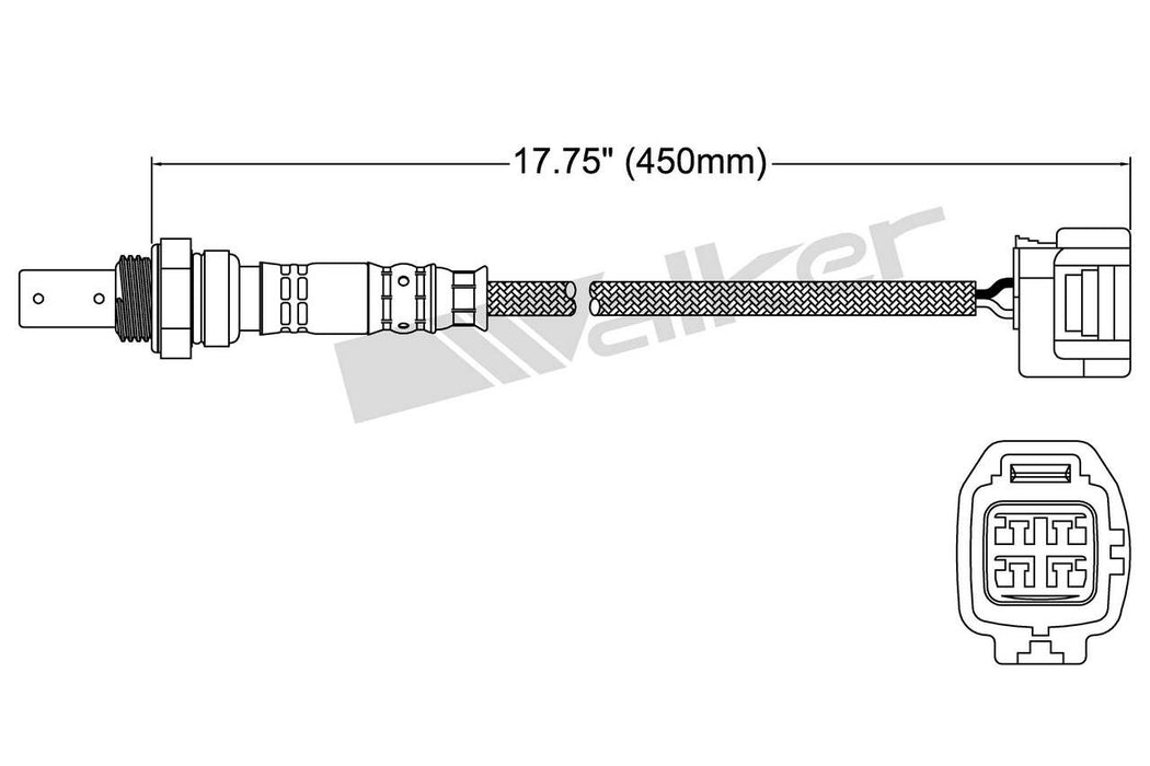 Upstream Left OR Upstream Right Oxygen Sensor for Jaguar XJ8 4.0L V8 GAS 2003 2002 2001 2000 1999 P-683232