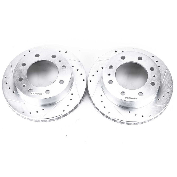 Front Disc Brake Rotor Set for Chevrolet Silverado 2500 2004 2003 2002 2001 2000 1999 P-1025235