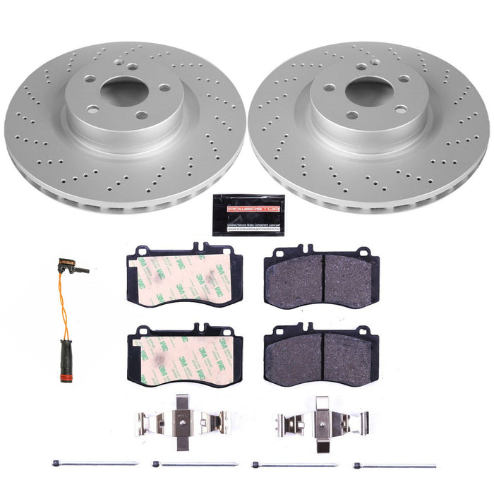 Front Disc Brake Kit for Mercedes-Benz E400 Sedan GAS 2016 2015 P-1028707