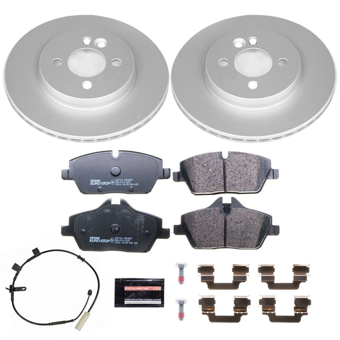 Front Disc Brake Kit for Mini Cooper Convertible 1.6L L4 2016 2015 2014 2013 2012 2011 P-1028709