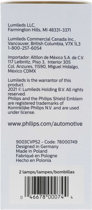 High Beam and Low Beam OR Low Beam Fog Light Bulb for Polaris 440 SKS 1995 1994 1993 P-953446