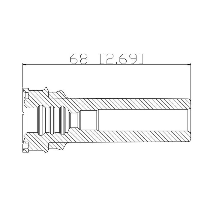 Direct Ignition Coil Boot for Dodge Nitro 2011 2010 2009 P-1008155