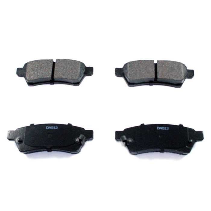 Rear Disc Brake Pad Set for Nissan Frontier 2019 2018 2017 2016 2015 2014 2013 2012 2011 2010 2009 2008 2007 2006 2005 P-1016509