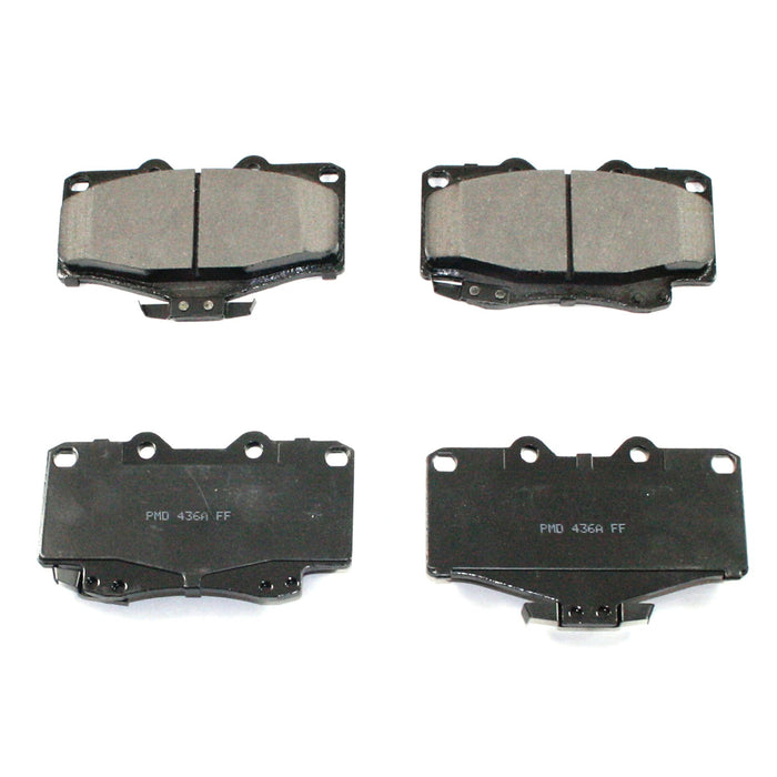 Front Disc Brake Pad Set for Toyota Tacoma 2004 2003 2002 2001 2000 1999 1998 1997 1996 1995 P-1013806