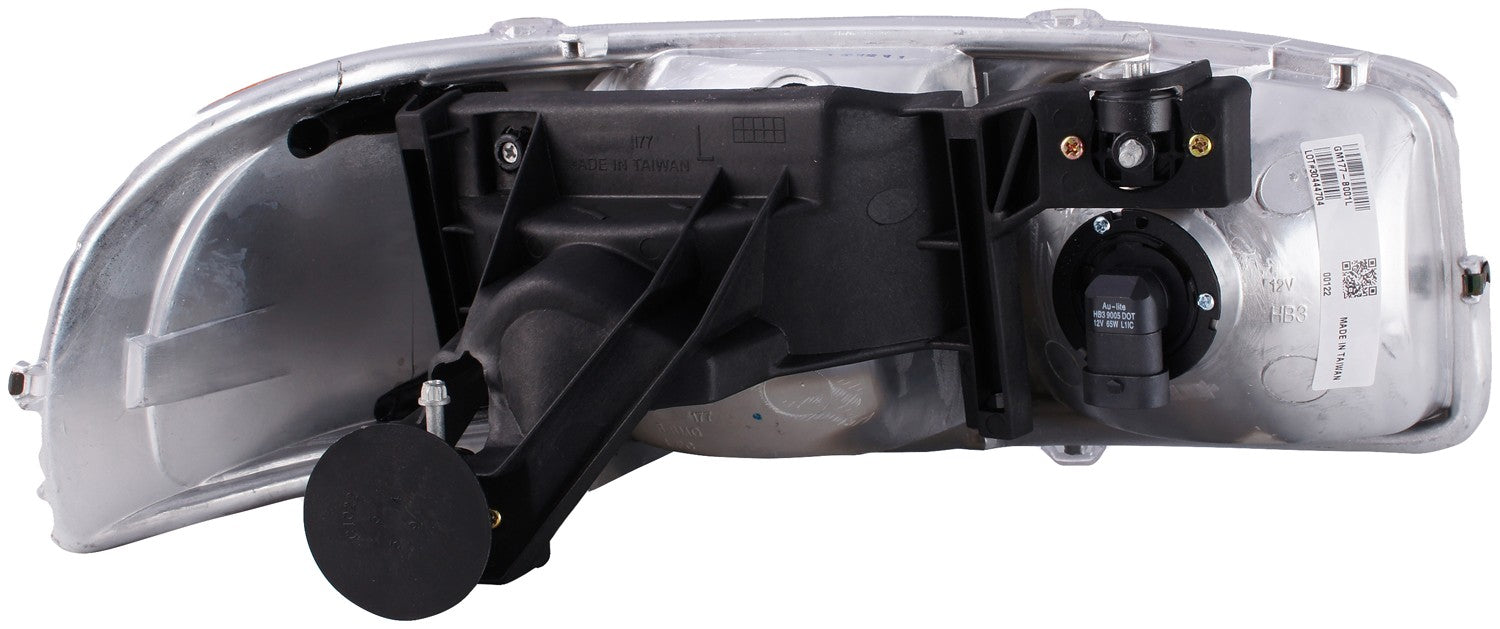 Left Headlight Assembly for GMC Sierra 2500 2004 2003 2002 2001 2000 1999 P-1064646