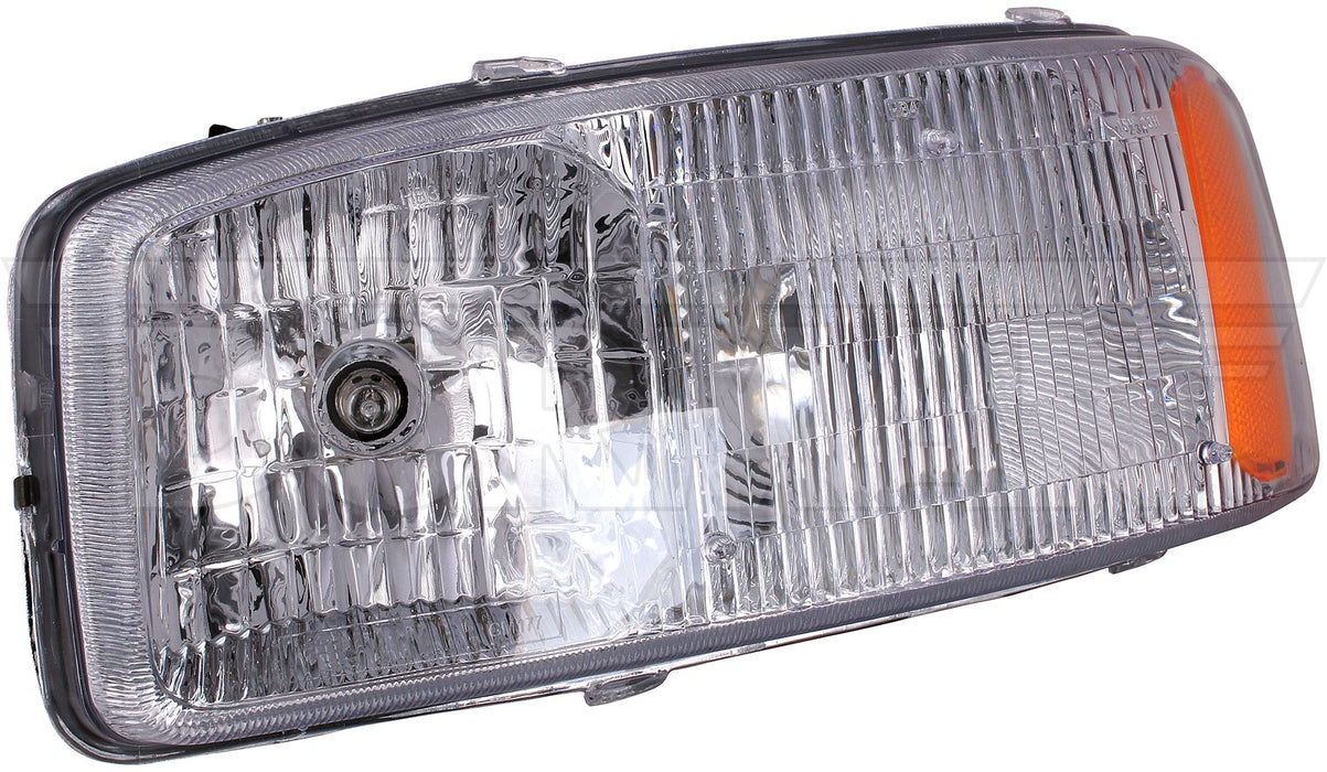 Left Headlight Assembly for GMC Sierra 2500 2004 2003 2002 2001 2000 1999 P-1064646