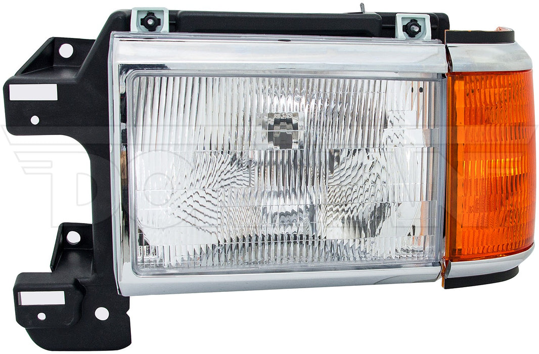 Left Headlight Assembly for Ford Bronco 1991 1990 1989 1988 1987 P-1064701