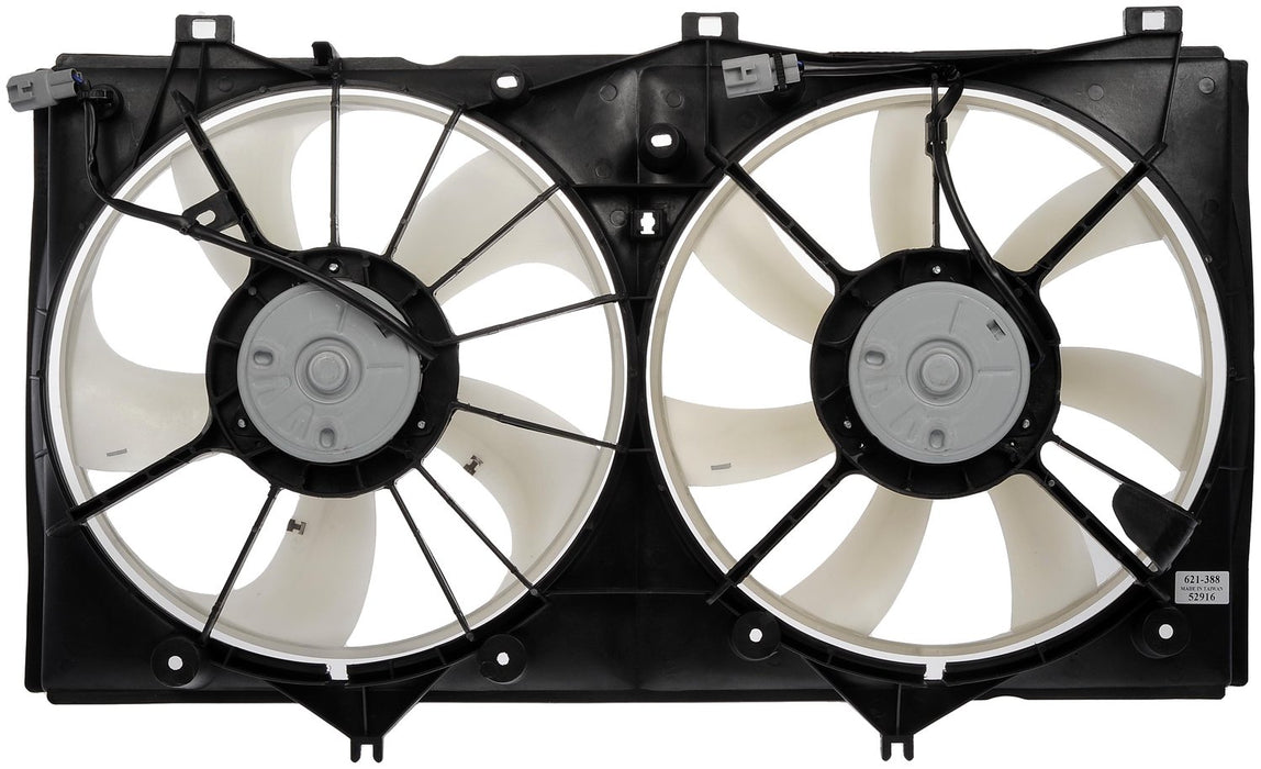 Engine Cooling Fan Assembly for Toyota Camry 2.4L L4 ELECTRIC/GAS 2011 2010 2009 2008 2007 P-1816450