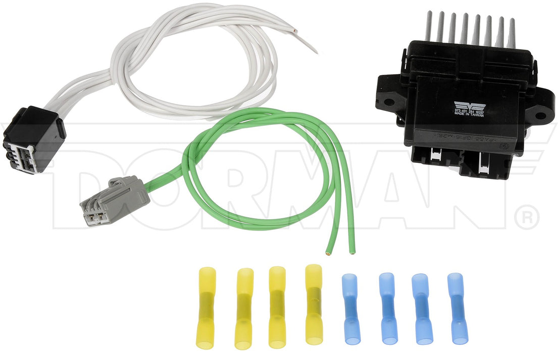 Rear HVAC Blower Motor Resistor Kit for Cadillac XT6 2020 P-1960840