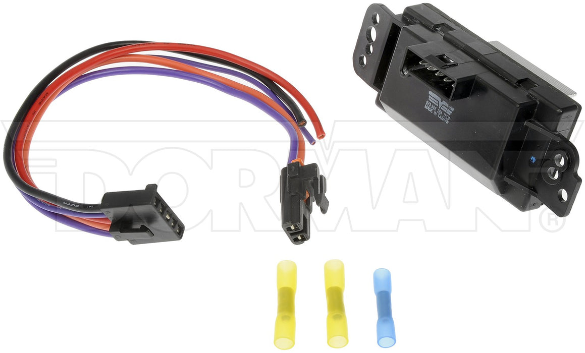 Front HVAC Blower Motor Resistor Kit for GMC Envoy 2009 2008 2007 2006 2005 2004 2003 P-1961311