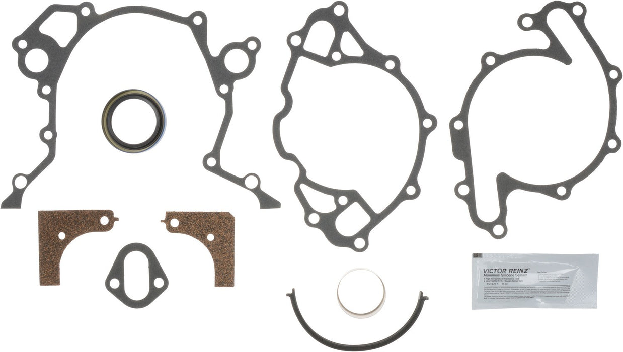 Engine Timing Cover Gasket Set for Ford P-400 5.0L V8 1976 P-1990307