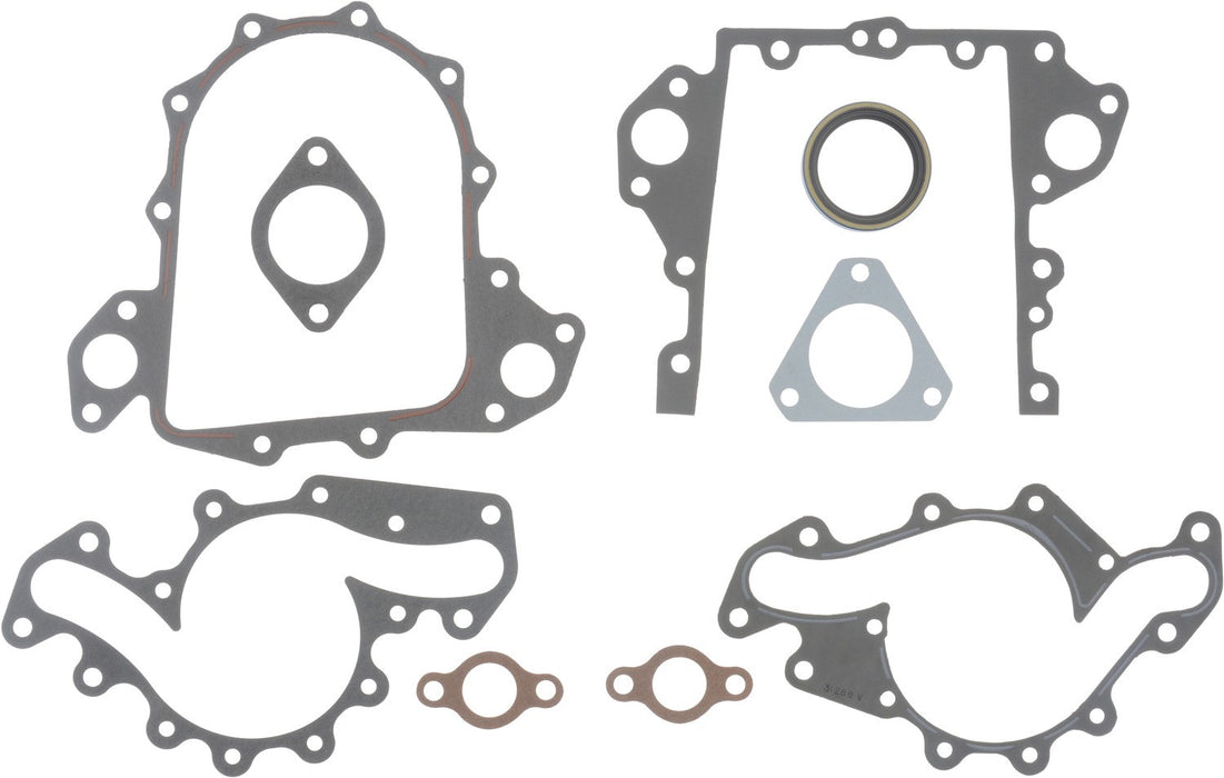 Engine Timing Cover Gasket Set for Chevrolet V10 6.2L V8 1987 P-1992246