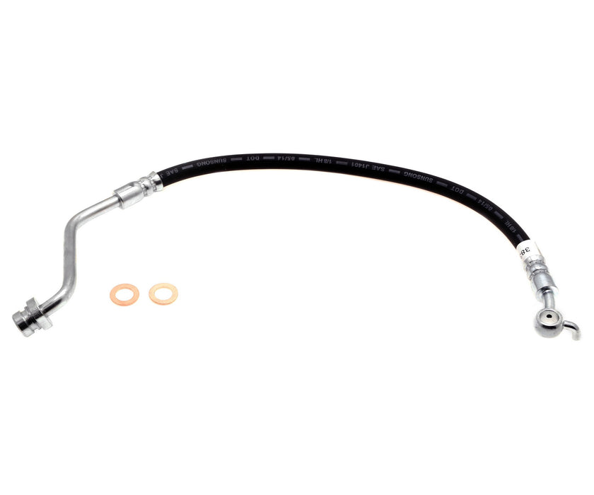 Rear Left/Driver Side Brake Hydraulic Hose Premium for Hyundai Veracruz 2012 2011 2010 2009 2008 2007 P-2057831