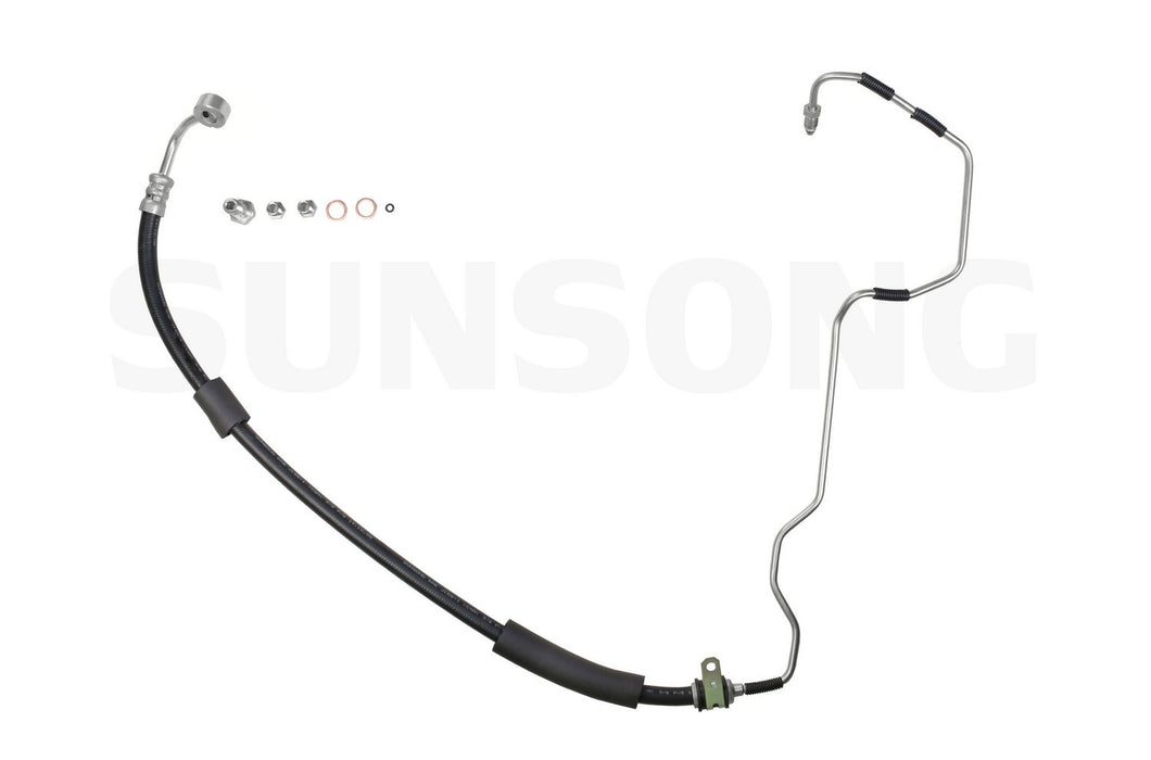 Pump To Rack Power Steering Pressure Line Hose Assembly for Hyundai Santa Fe 2006 2005 2004 2003 2002 2001 P-3146639