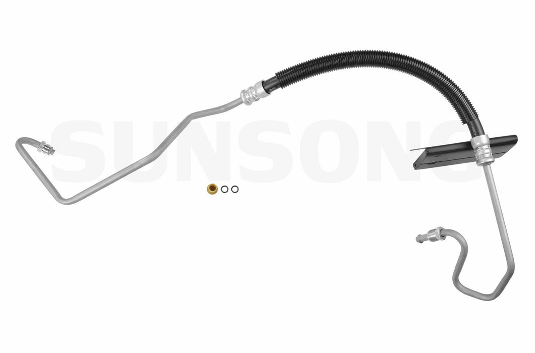 Hydroboost To Gear Power Steering Pressure Line Hose Assembly for GMC K3500 1994 1993 1992 P-3147410