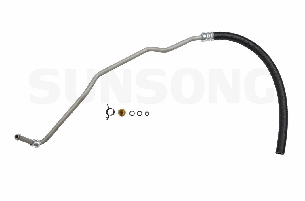 Gear To Cooler Power Steering Return Line Hose Assembly for Cadillac Fleetwood 1992 1991 P-3148017