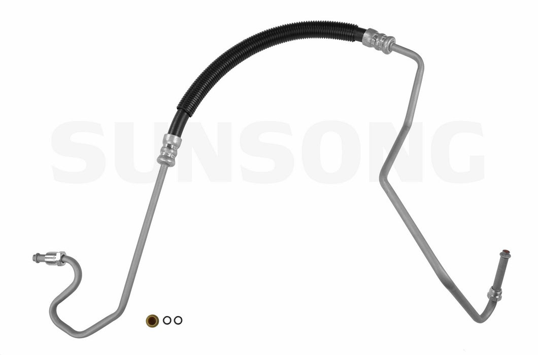 Hydroboost To Gear Power Steering Pressure Line Hose Assembly for GMC K2500 Suburban 1995 P-3148616