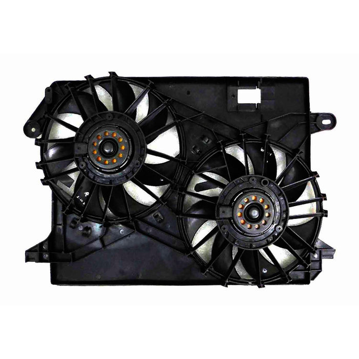 Dual Radiator and Condenser Fan Assembly for Dodge Challenger 2020 2019 2018 2017 2016 2015 2014 2013 2012 2011 P-3287056