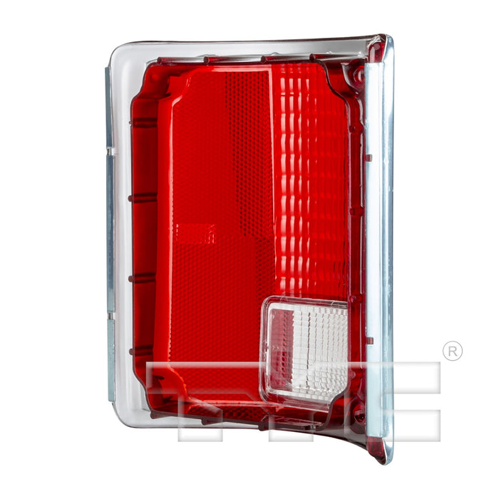 Right Tail Light Lens for Chevrolet R3500 Fleetside 1991 1990 1989 P-3295119