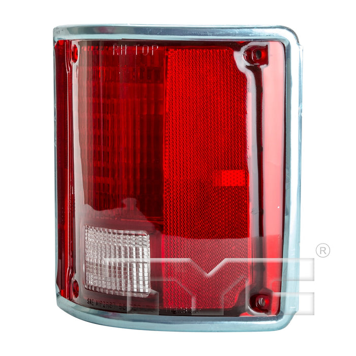 Right Tail Light Assembly for GMC V1500 Standard Cab Pickup Fleetside 1987 P-3295214