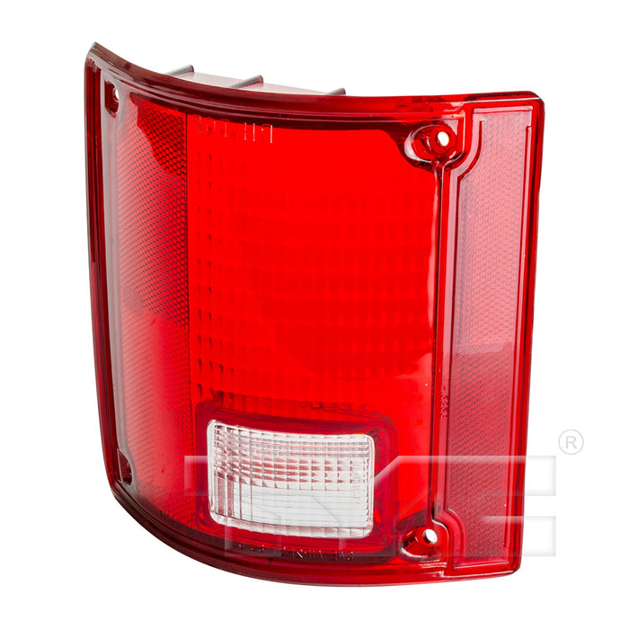 Left Tail Light Lens for GMC R1500 Standard Cab Pickup Fleetside 1987 P-3295329